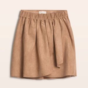 Aritzia Wilfred suede skirt